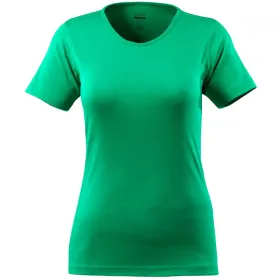 Damen T-Shirt &quot;NICE&quot; Crossover XXL, grasgrün