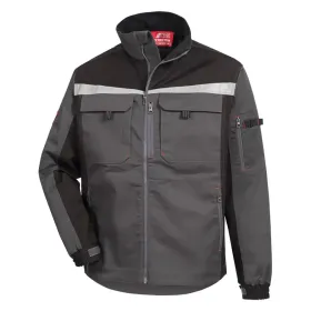 Arbeitsjacke " MOTION TEX PRO FX" grau/schwarz, 48