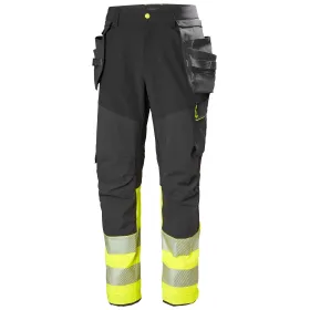 Warnschutz Stretch Handw.hose ICU BRZ gelb/schwarz, C48