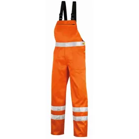 Warnschutz-Latzhose 270g/m² &quot;4304&quot; orange 48