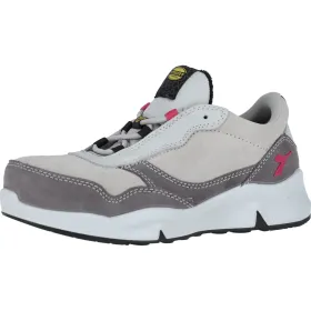 Damen Sicherheitshalbschuhe S3L &quot;ATHENA LOW&quot; Grauviolett/Himbeerrot  41