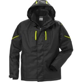 Winterjacke AIRTECH® &quot;4058 GTC&quot; Fusion Skarup schwarz/gelb, L