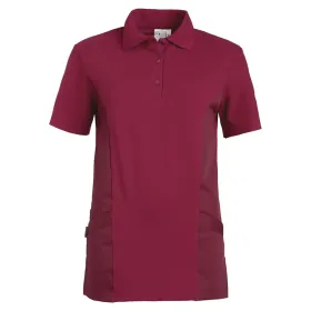 Damen-Poloshirt Halbarm &quot;08/2546&quot; XL, berry