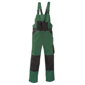 Latzhose &quot;CANVAS 320&quot; Cordura grün, 58