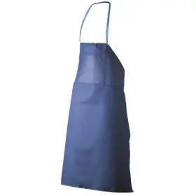 Baumwollschürze 100x80cm - blau 