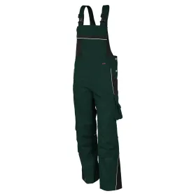 Latzhose „pro mg 245&quot; grün/schwarz, 70