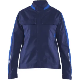 Damen Stretch Bundjacke &quot;4443&quot; Industrie  marine/kornblau, L