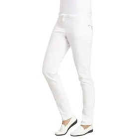 Damen-Praxishose Slim-Fit &quot;08/1060&quot; 38, Weiß