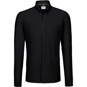 Hemd &quot;NATURAL STRETCH&quot; 130 langarm Regular schwarz, M