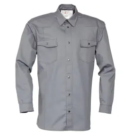 Hemd Langarm &quot;1655&quot; Basic L, grau