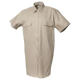 Arbeitshemd &quot;KÖPER&quot; kurzarm khaki, 39/40