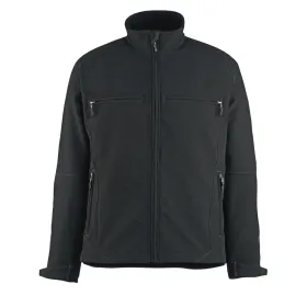 Softshelljacke &quot;DRESDEN&quot; Unique Einfarbig schwarz, 3XL
