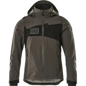 Winterjacke mit CLIMASCOT® &quot;ACCELERATE&quot; leicht L, dunkelanthrazit/schwarz