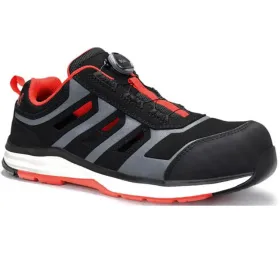 Sicherheitssandale S1P &quot;RAPID black-red&quot;  41