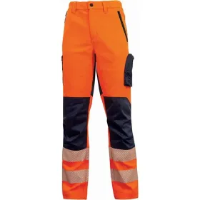 Warnschutz Stretch Bundhose &quot;ROY&quot; Hi-Light Orange, XS (DE size: XXS)