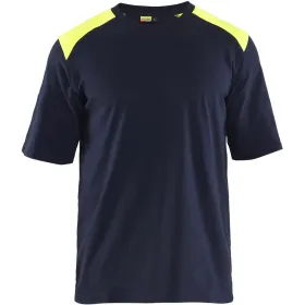 Multinorm T-Shirt &quot;3476&quot; marine/gelb L