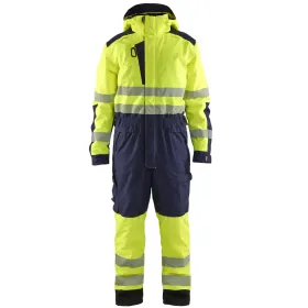 Warnschutz Winteroverall Kl. 3 "6725" L, gelb/marine