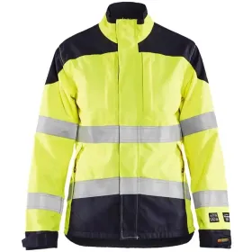 Damen Multinormjacke &quot;4969&quot; INHERENT gelb/marine L