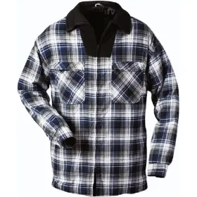 Thermohemd mit Futter &quot;INUVIK&quot;  blau-kariert L