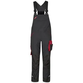 Damen Latzhose &quot;3815-254&quot; Galaxy anthrazit/rot, 34