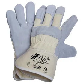 Rindspaltleder-Arbeitshandschuhe &quot;SPLIT-STAR 1&quot; 10 (XL)