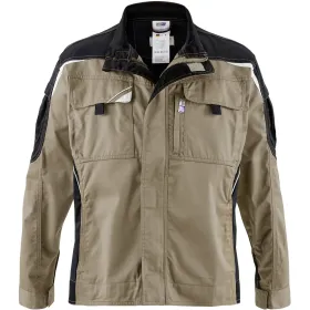 Blousonjacke &quot;BESTWORK NEW&quot; L, khaki/Schwarz