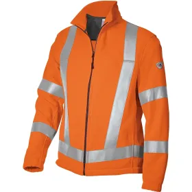 Warnschutz Fleecejacke &quot;2025-628&quot; Hi-Vis Comfort XXL, warnorange