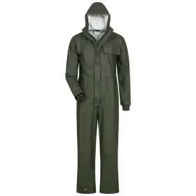 PU-Stretch-Regenoverall 190g/m²  olive, XL