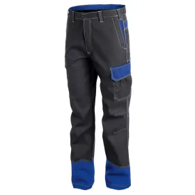 Multinorm Bundhose "PSA SAFETY X6" grau/kornblau, 25