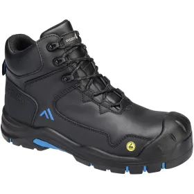 Sicherheitshochschuhe S3S &quot;FC18&quot; schwarz/blau 43