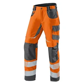 Warnschutz Sommerhose &quot;REFLECTIQ&quot; warnorange/anthrazit, 52