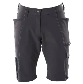 Damen Stretch-Shorts "ACCELERATE PEARL" C38, schwarzblau