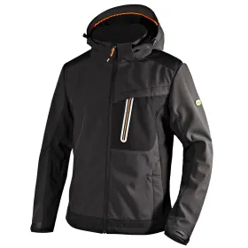 Softshelljacke &quot;CARBON TECH&quot;  dunkelgrau, XL (DE size: L)