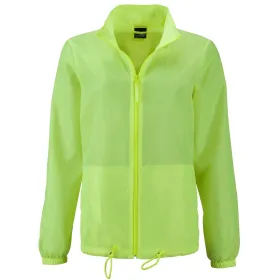 Damen Promo Windbreaker &quot;JN1131&quot; XL, bright-yellow