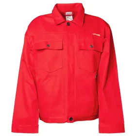 Bundjacke &quot;BW 290&quot; 100% Baumwolle mittelrot, 58