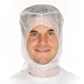 Industry Astrohaube PP zum Binden weiß | 100 Stück