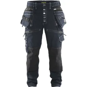 Stretch Jeans-Handwerkerhose &quot;X1900&quot; C46, marine/schwarz
