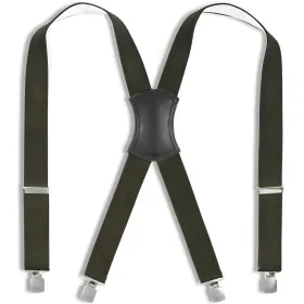 Hosenträger mit Stahlclipsen "ACHIM" 120cm olive