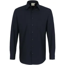 Herren Hemd 1/1-Arm "Performance" 123 schwarz, 5XL