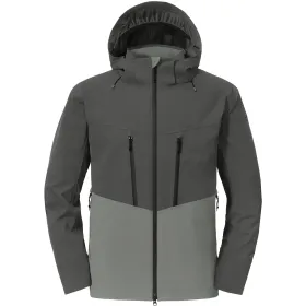 Regenjacke &quot;SCHUTZSCHILD&quot; Zipin L, grau