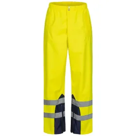 Warnschutz Regenhose Kl. 1  gelb/marine, L