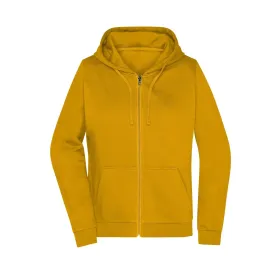Ladies' Promo Zip Hoody M, gold yellow