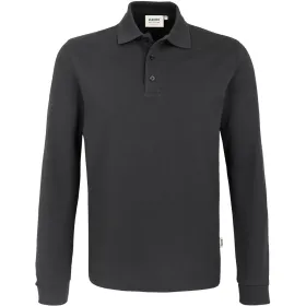 Longsleeve-Poloshirt &quot;PERFORMANCE&quot; 815 M, karbongrau