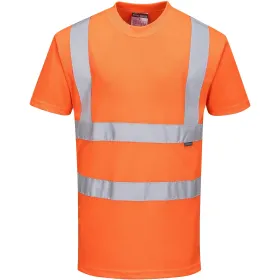 Warnschutz T-Shirt "RT23" Bahn orange XL