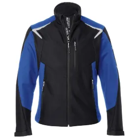 Softshell Jacke BODYFORCE schwarz/kornblau, 3XL