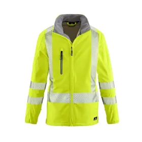 Warnschutz Softshelljacke &quot;TYLER&quot; gelb, M