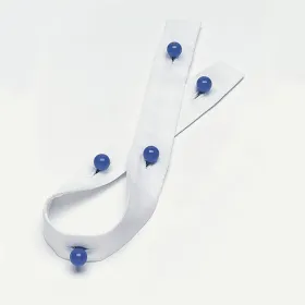 Knopfleiste 6-Loch "02/4166" | 10 Stk.