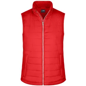 Damen Steppweste &quot;JN1135&quot; red, XL