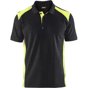 Polo-Shirt &quot;3324&quot; 3XL, schwarz/gelb