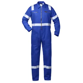 Overall mit Reflexstreifen  kornblau, 56